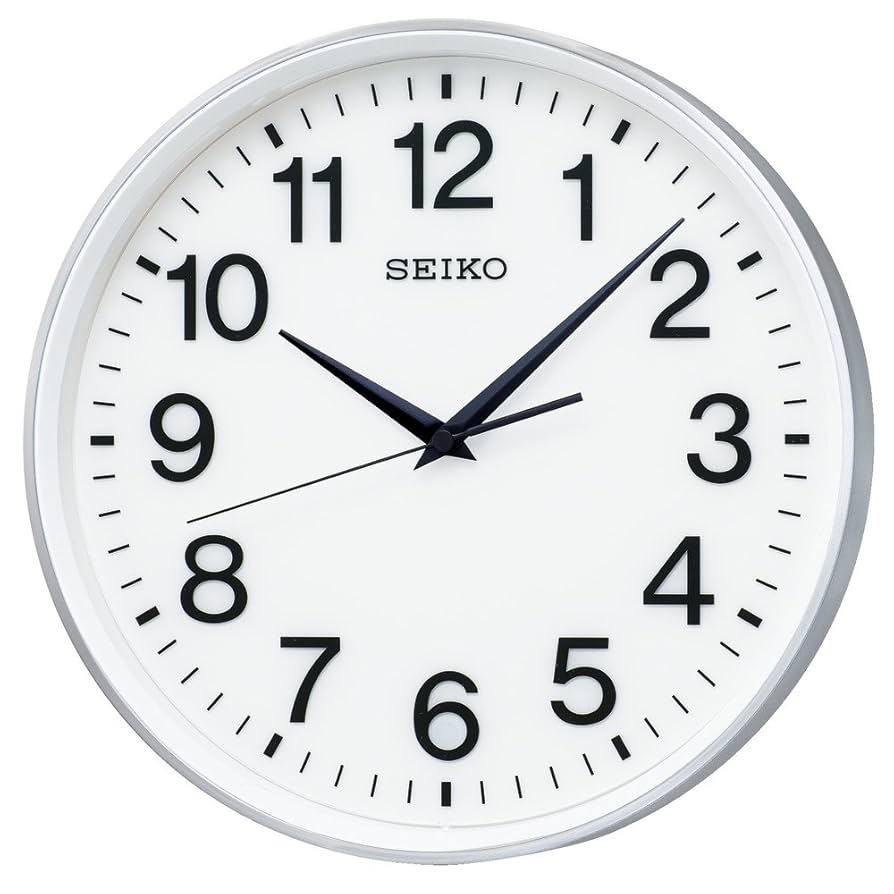 SEIKO セイコー 衛生電波時計 壁掛け時計 GP219W アナログ 白 記憶に残る時計】リビングの壁掛け時計を買った！セイコーGP219W